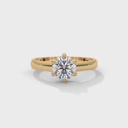 Regal Solitaire Ring