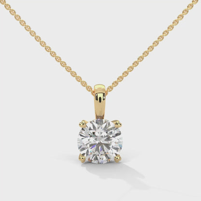Celorine Round Pendant With Chain
