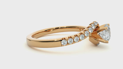 Mirage Side Stone Ring