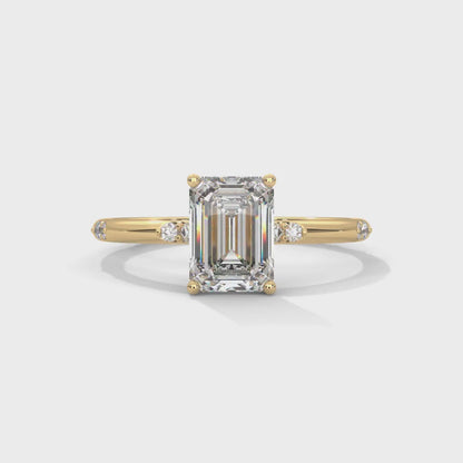 Prestige Emerald Cut Solitaire Ring