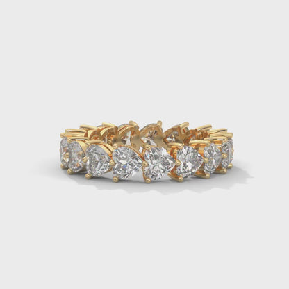 Heart Diamond Band