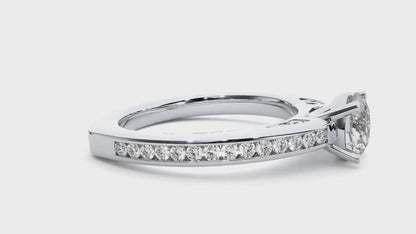 Lavish Side Stone Ring