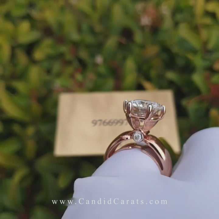 Load video: Labgrown Ring 5ct