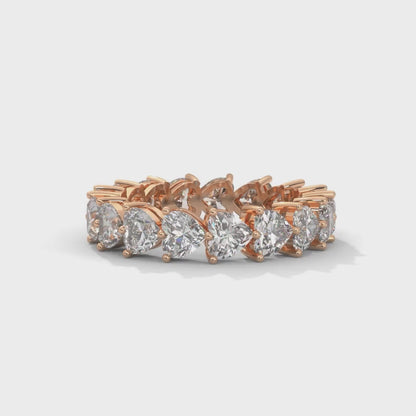 Heart Diamond Band