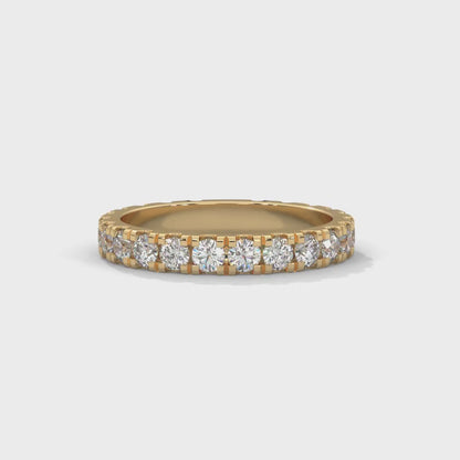 Opaline Eternity Band