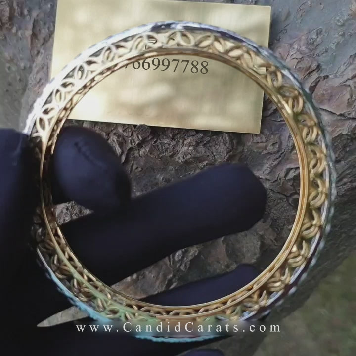 Load video: Labgrown Diamond Bangles 25 cents each