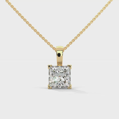 Solmira Princess Pendant With Chain
