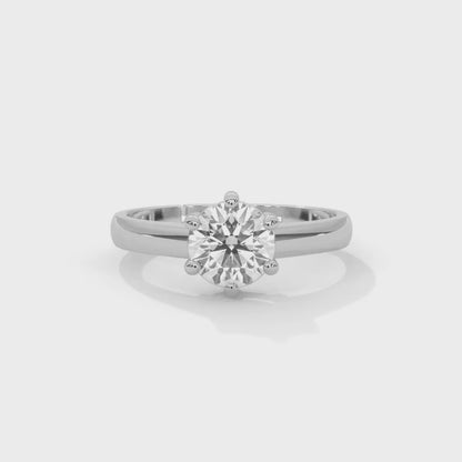 Regal Solitaire Ring