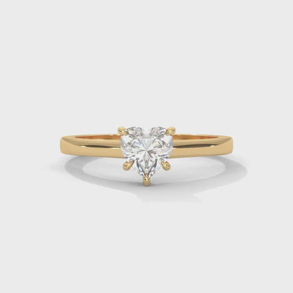 Divine Love Solitaire Ring