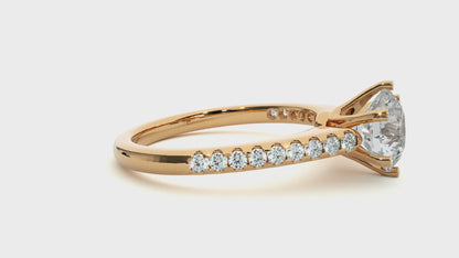 Signature Side Stone Ring
