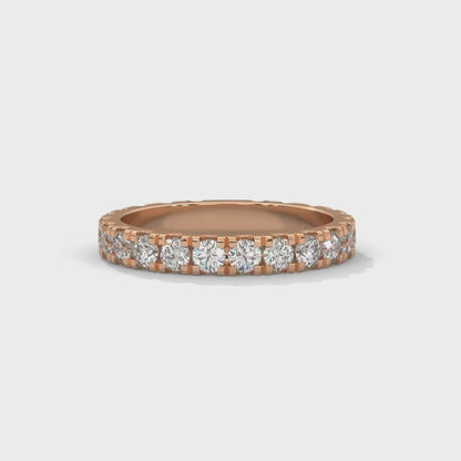 Opaline Eternity Band