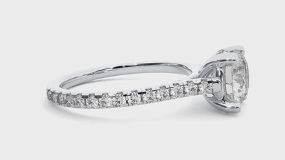 Glorious Side Stone Ring