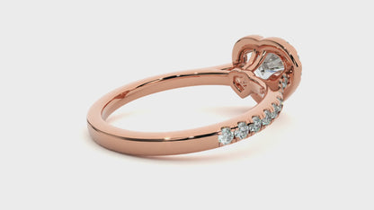 Royal Love Halo Ring