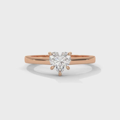 Divine Love Solitaire Ring