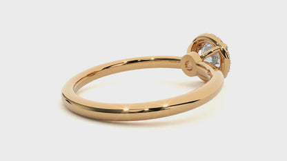Classic Round Halo Ring