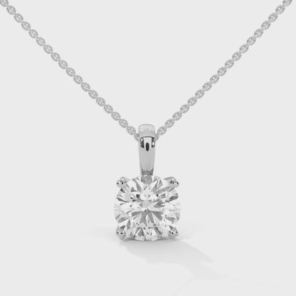 Celorine Round Pendant With Chain