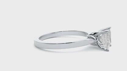 Prestige Princess With Small Stones Ring