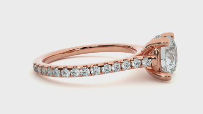 Glorious Side Stone Ring