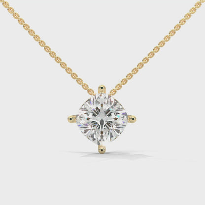 Rovienne Round Pendant With Chain