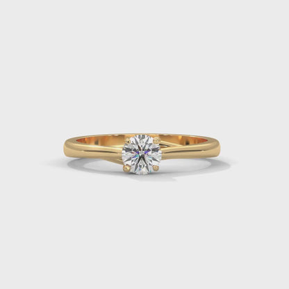 Timeless Solitaire Ring