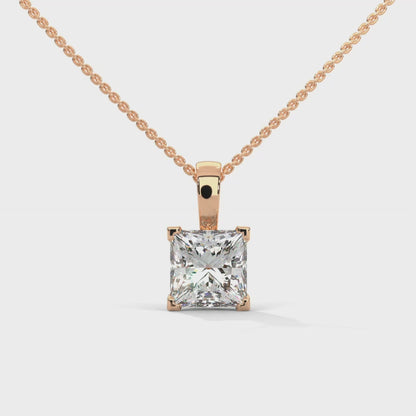 Solmira Princess Pendant With Chain